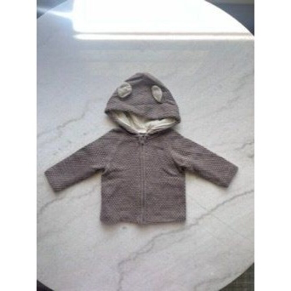 H&M Baby Hoodie Jacket with Ears Size 4-6 Months